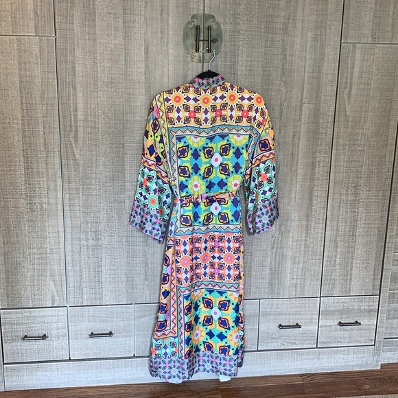 Zara Satun Effect Kimono Dress‎ - Picture 9 of 16